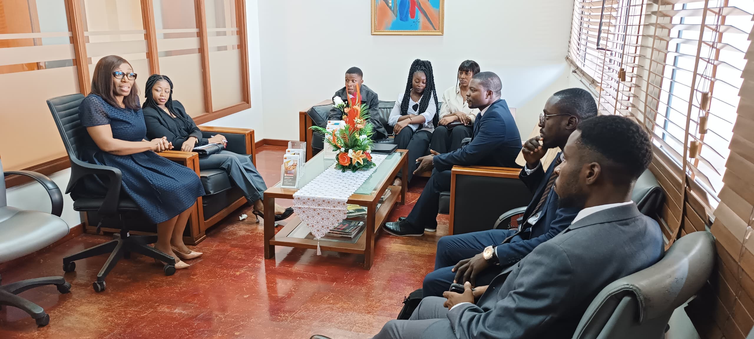 Master Class pour les étudiants de L’ UCAC sur le fonctionnement d’une salle de marche