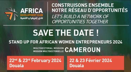SAVE THE DATE !  MISSION MUTLISECTORIELLE CAMEROUN